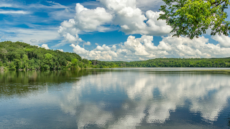 Little Falls Lake at Willow River State Park, Hudson, Wisconsin