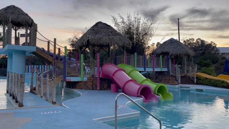 Aqua Sol has a water park that is free for guests to use