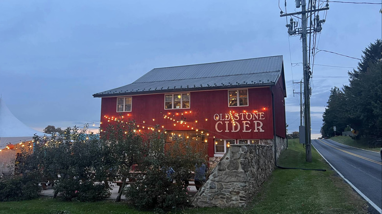 Old Stone Cider at dawn