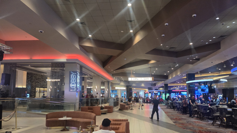 Inside of Sycuan Casino Resort hotel lobby