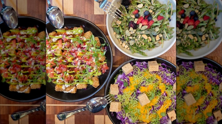 Vegan meal at Twelvemonth