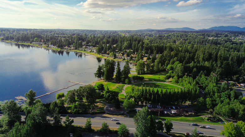 Lake Meridian Park in Kent, Washington