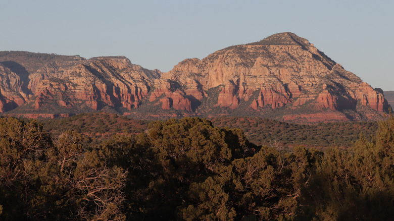 View from Bear Mountain Hiking Trail in the Red Rock Ranger District, Sedona, Arizona