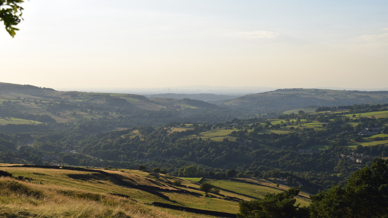 The view from Eccles Pike near Chapel-en-le-Frith