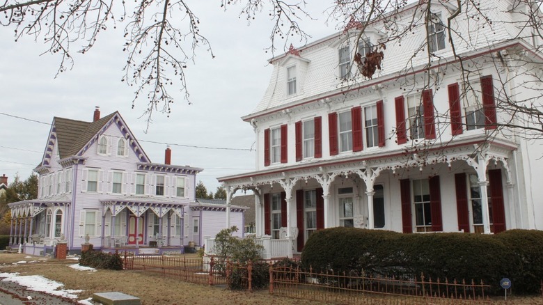 Victorian houses in Mauricetown