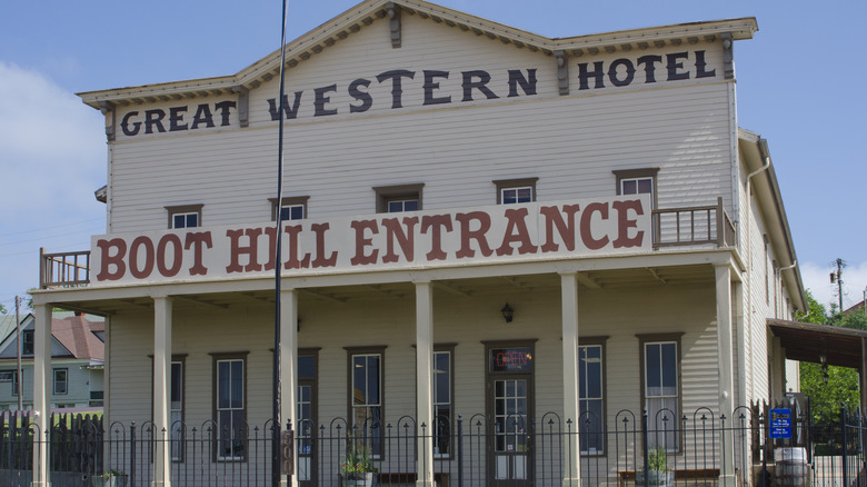 Exterior of Boot Hill museum, Dodge City