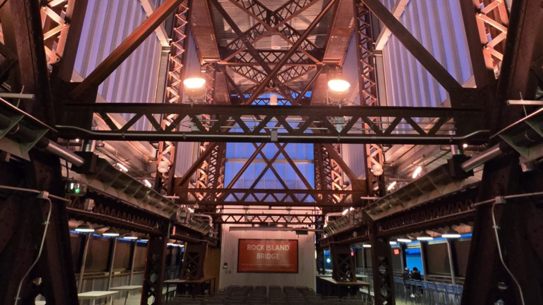 Inside the Rock Island Bridge Complex, Kansas City, Kansas