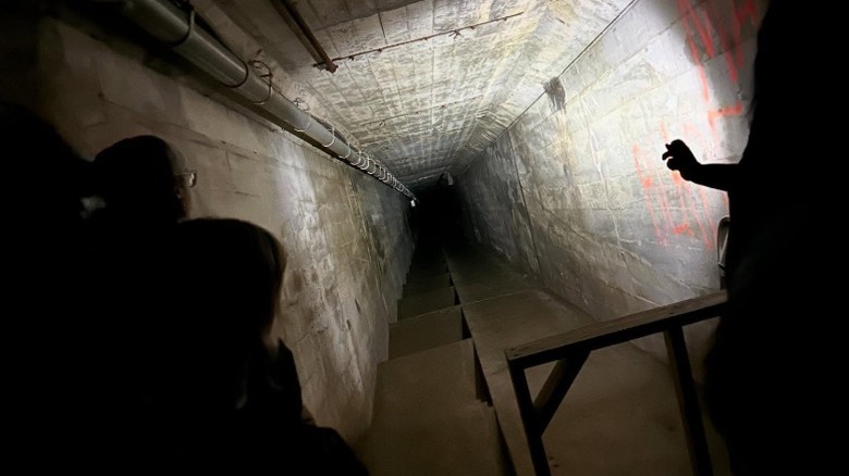 The "Body Chute" at the former Waverly Hills Sanatorium in Louisville, Kentucky.
