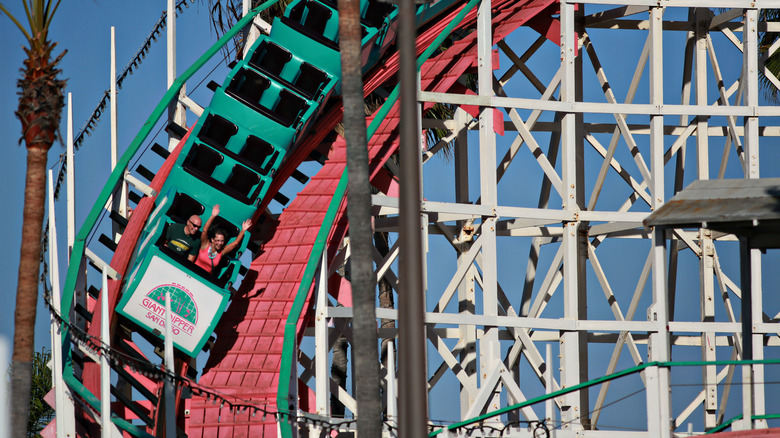Giant Dipper Rollercoaster at Belmont Park