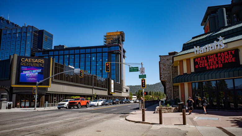 Downtown South Lake Tahoe casinos