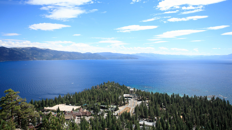 View of Lake Tahoe from Stateline Fire Lookout