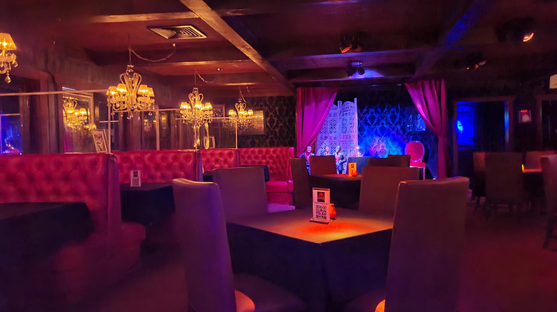 Interior of Capo's Restaurant and Speakeasy