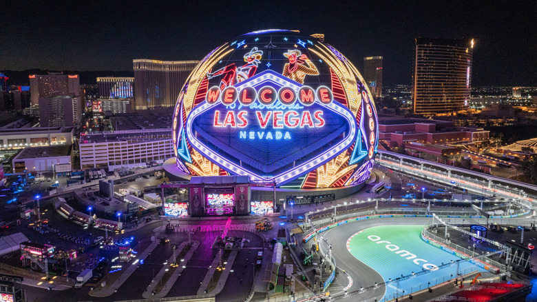 Las Vegas Strip at night