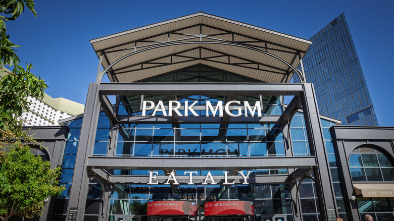 Exterior of Park MGM in Las Vegas