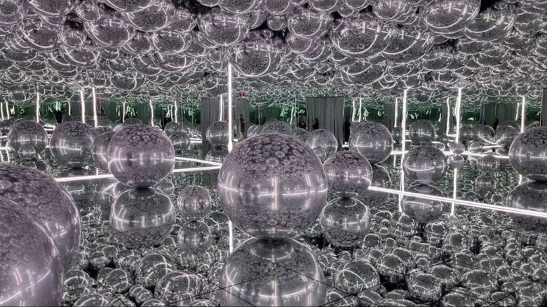 One of the rooms inside the Infinity Museum