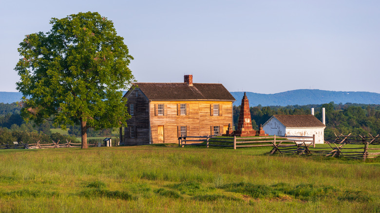 picturesque view of Manassas National Battlefield Park