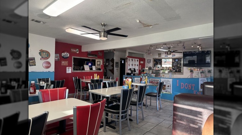 I Don't Know Diner in Levelland, Texas