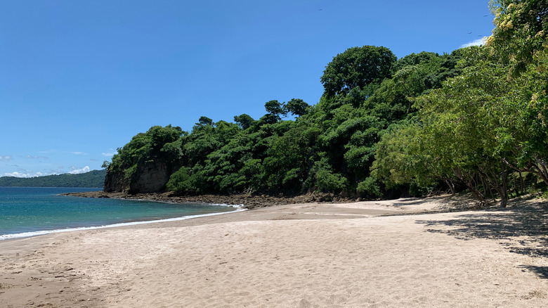 beach in Cuajiniquil, Costa Rica