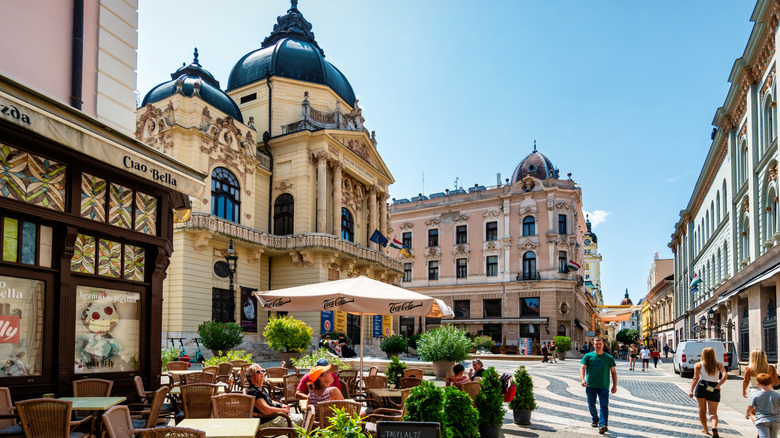 Downtown Pecs, Hungary