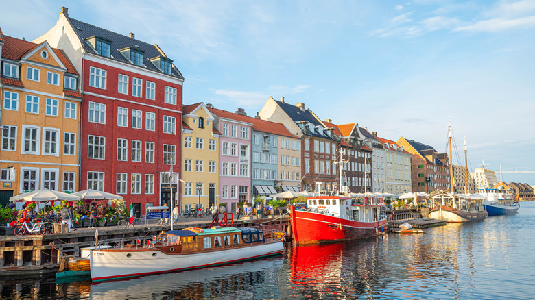 harbor in Copenhagen Denmark