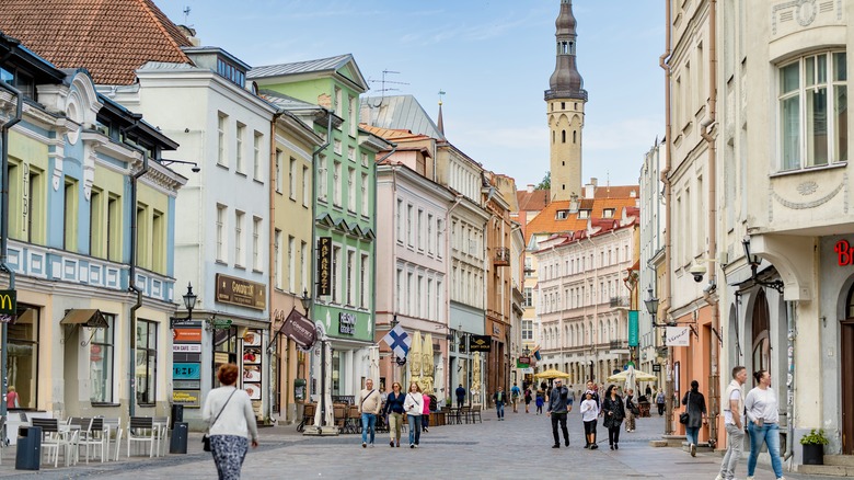 buildings in Tallinn, Estonia