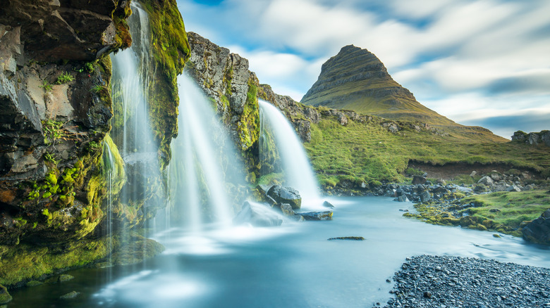waterfalls in Iceland