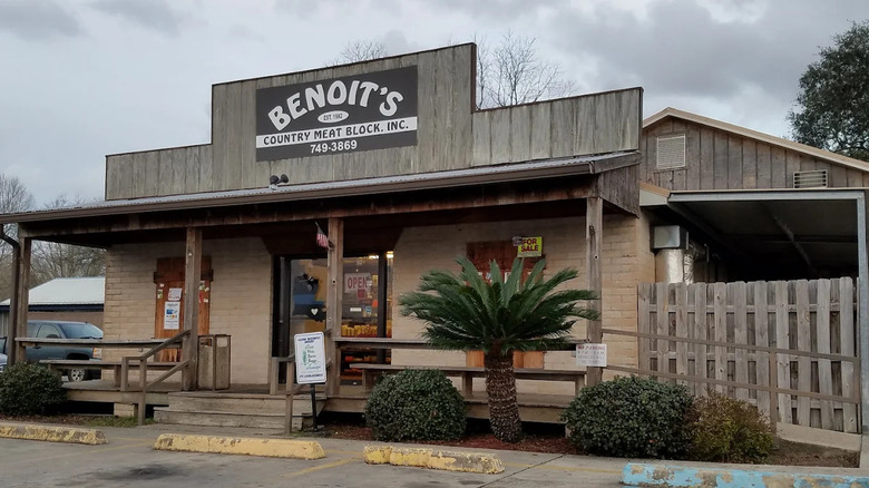 Exterior of Benoit's Country Meat Block