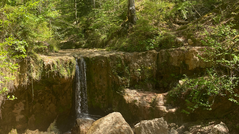 A waterfall in Tunica Hills