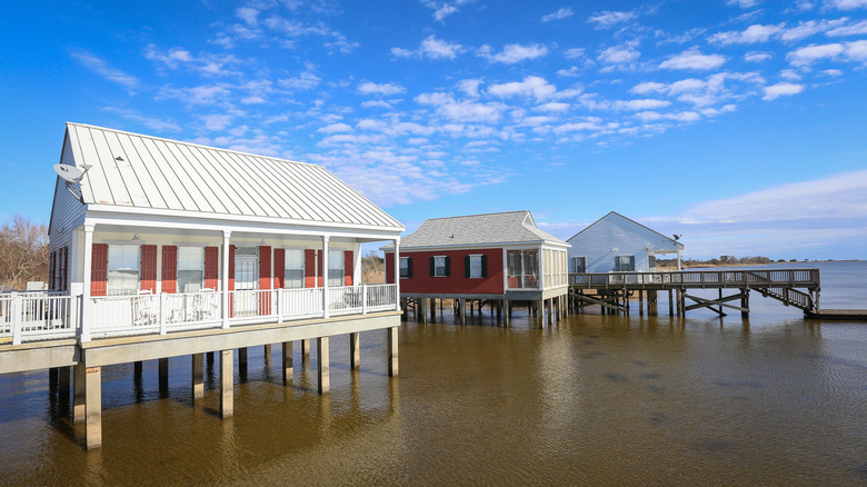 Rental cabins at Fontainebleau State Park