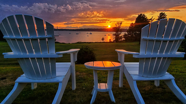 Sunset on Chebeague Island
