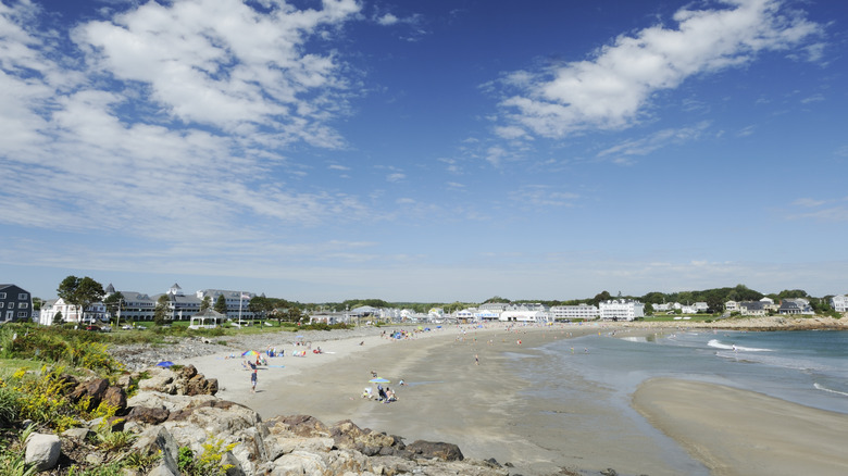 Short Sands Beach in York, Maine