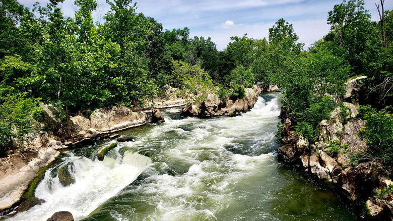 Rapids on the Billy Goat Trail at Great Falls Park, Virginia