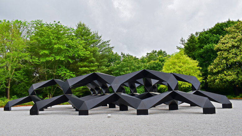 Sculpture outside the Glenstone Museum, Virginia