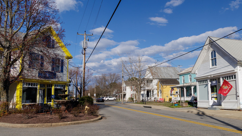 buildings in downtown Stevensville