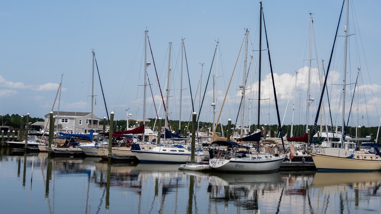 Marina in Oxford, Maryland