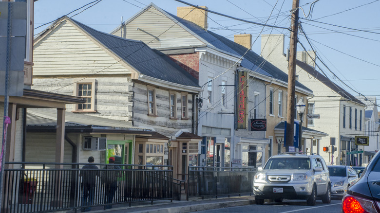 buildings in downtown Boonsboro