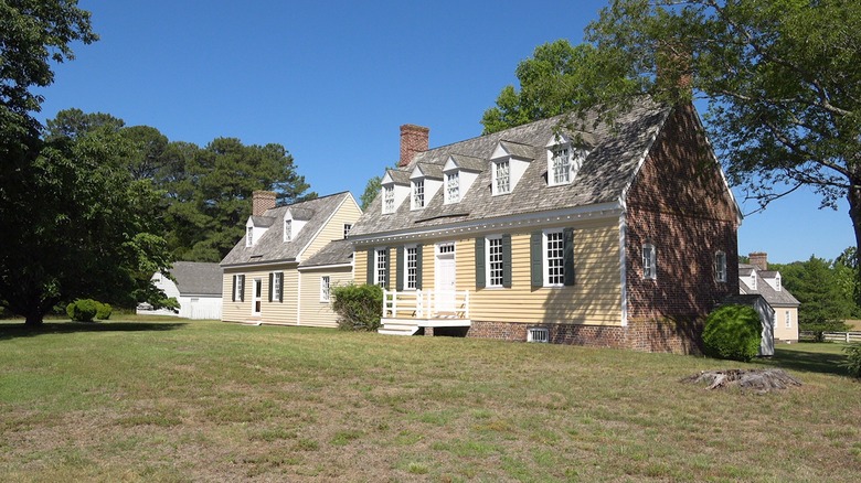 Historic Long Hill house.