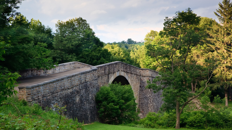 Cassleman River Bridge in Grantsville, Maryland