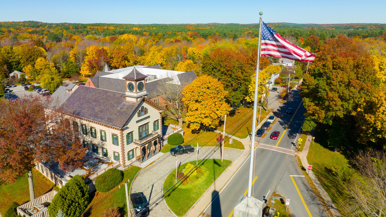 the town hall of Acton, Massachusetts