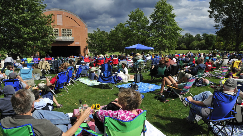 The Tanglewood music festival draws 350,000 music lovers every summer