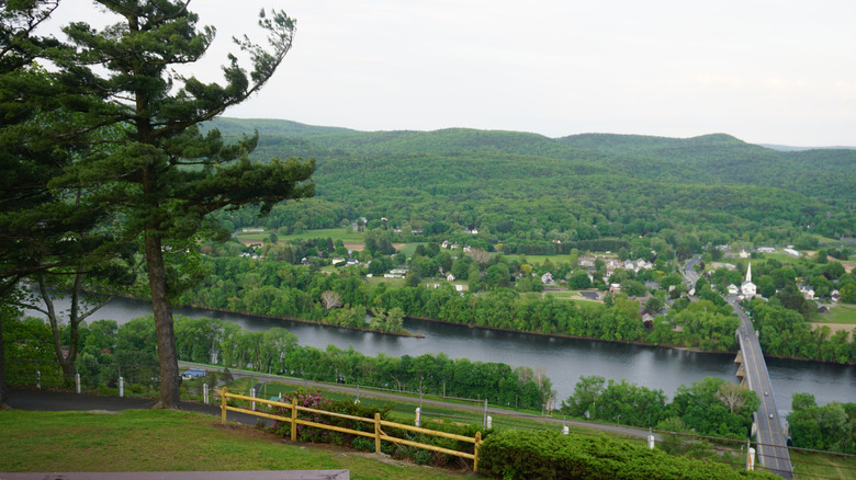View from Mount Washington in Massachusetts
