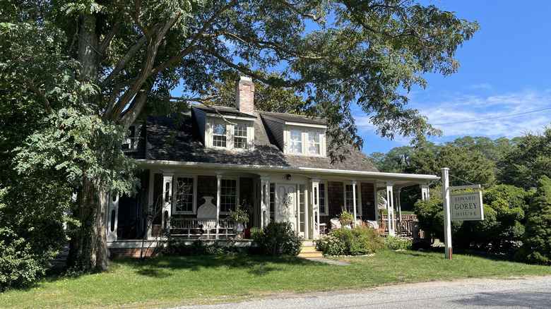 The Edward Gorey House in Yarmouth Port, Massachusetts