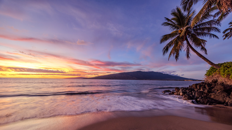 Sunset in Kihei, Maui, Hawaii