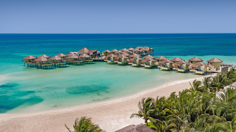 Palafitos Overwater Bungalows, Maroma Beach, Riviera Maya, Mexico