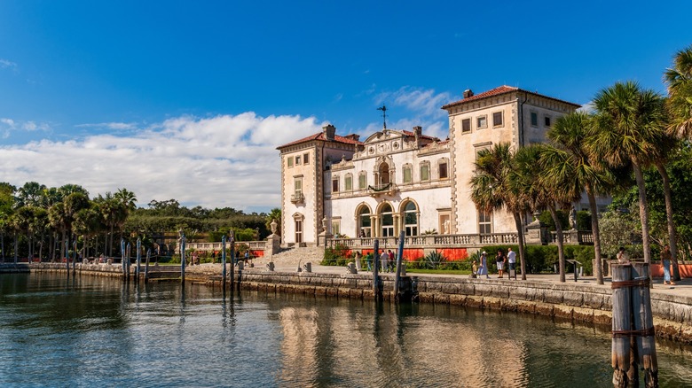 Vizcaya mansion by Biscayne Bay