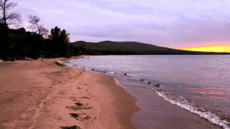 Ontonagon Public Beach in Michigan
