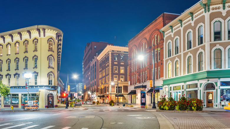 Downtown architecture in Grand Rapids, Michigan