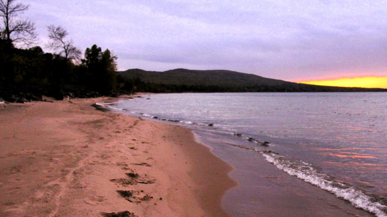 Ontonagon Public Beach in Michigan
