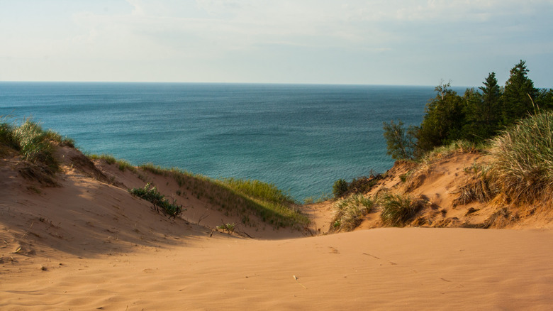 The Grand Sable Dunes near Grand Marais, Michigan