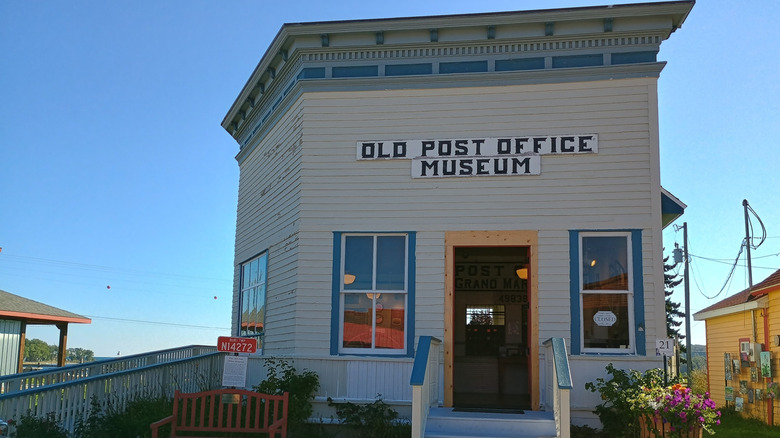 The Old Post Office Museum in Grand Marais, Michigan